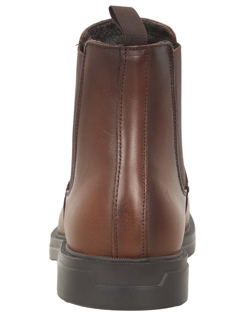 Botín de piel para hombre