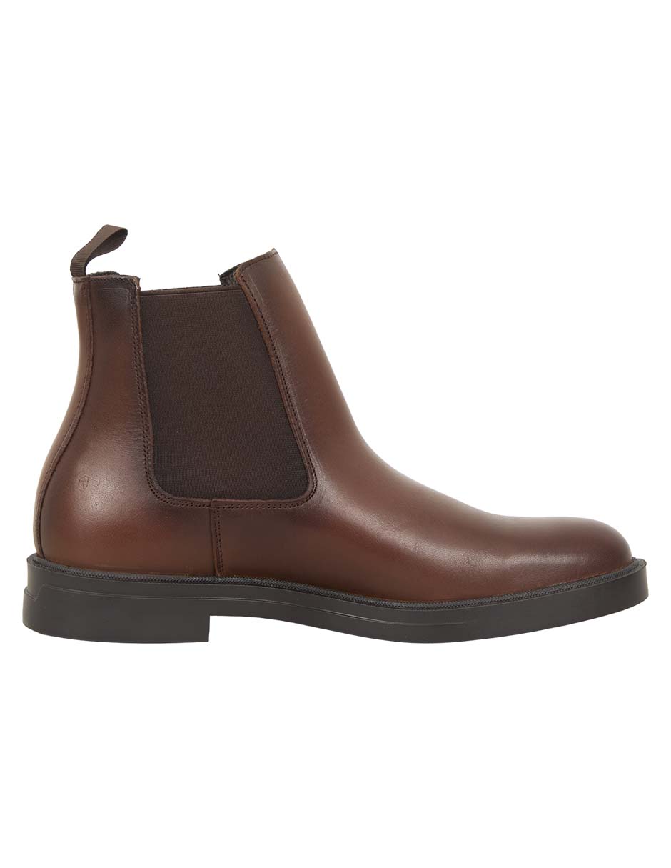 Botín de piel para hombre