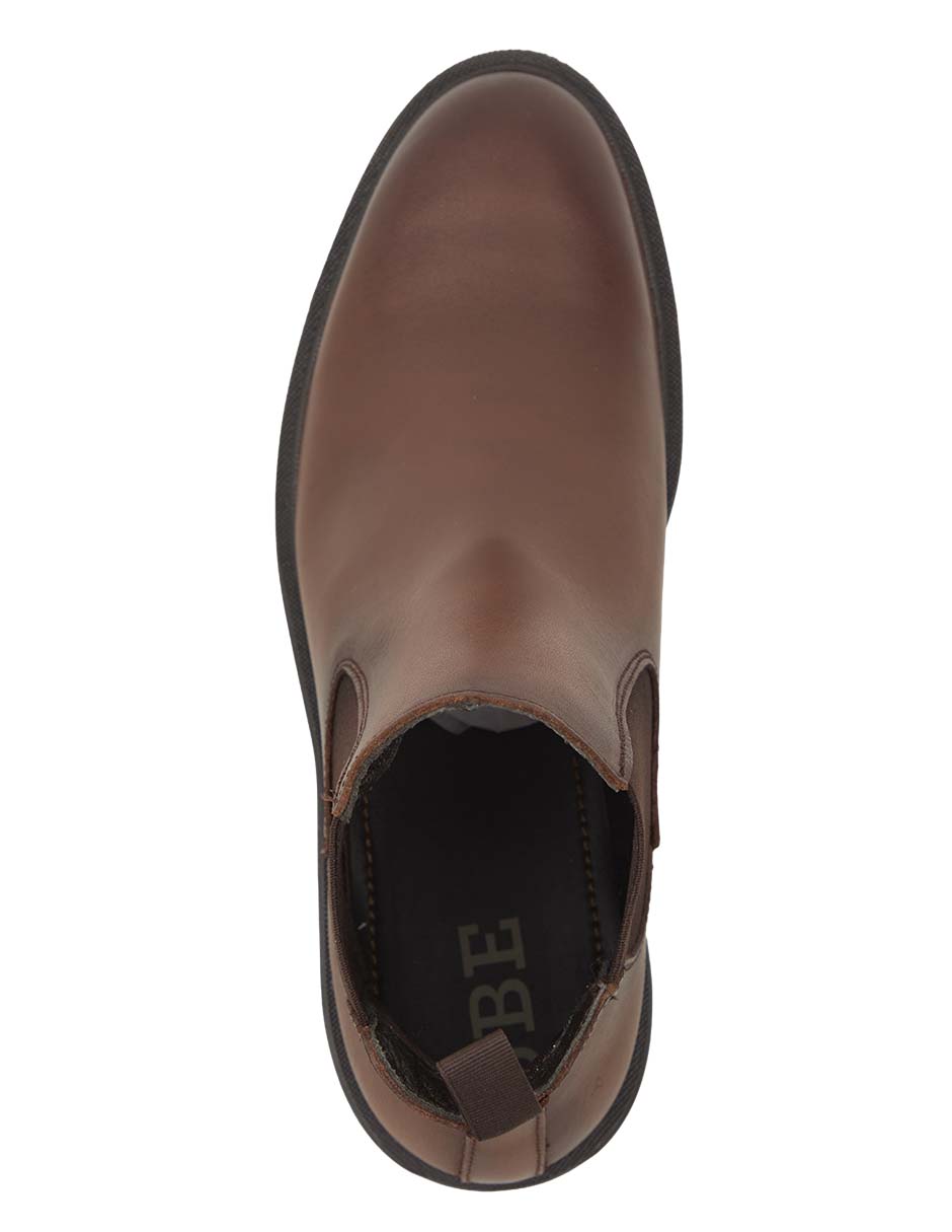 Botín de piel para hombre
