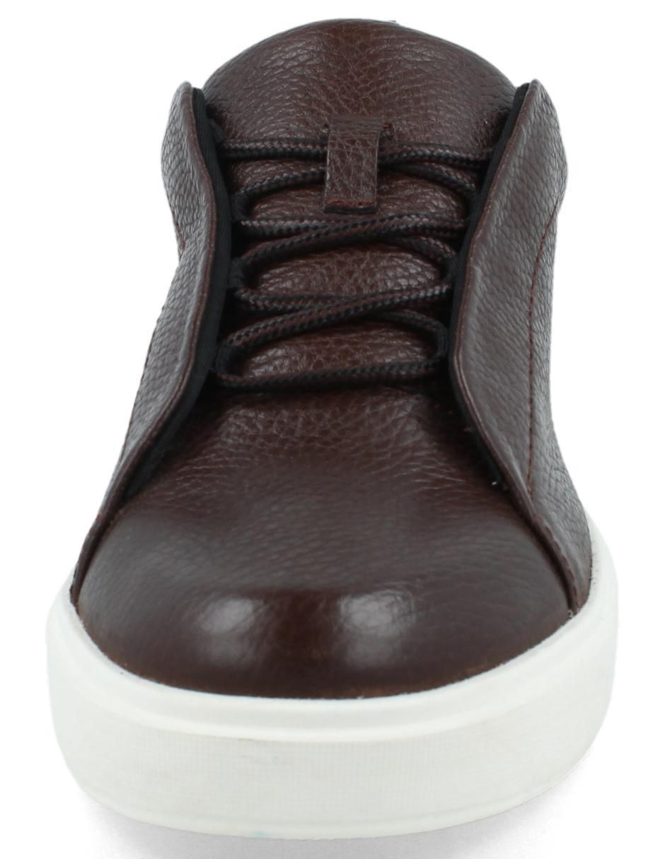 Tenis de piel para hombre