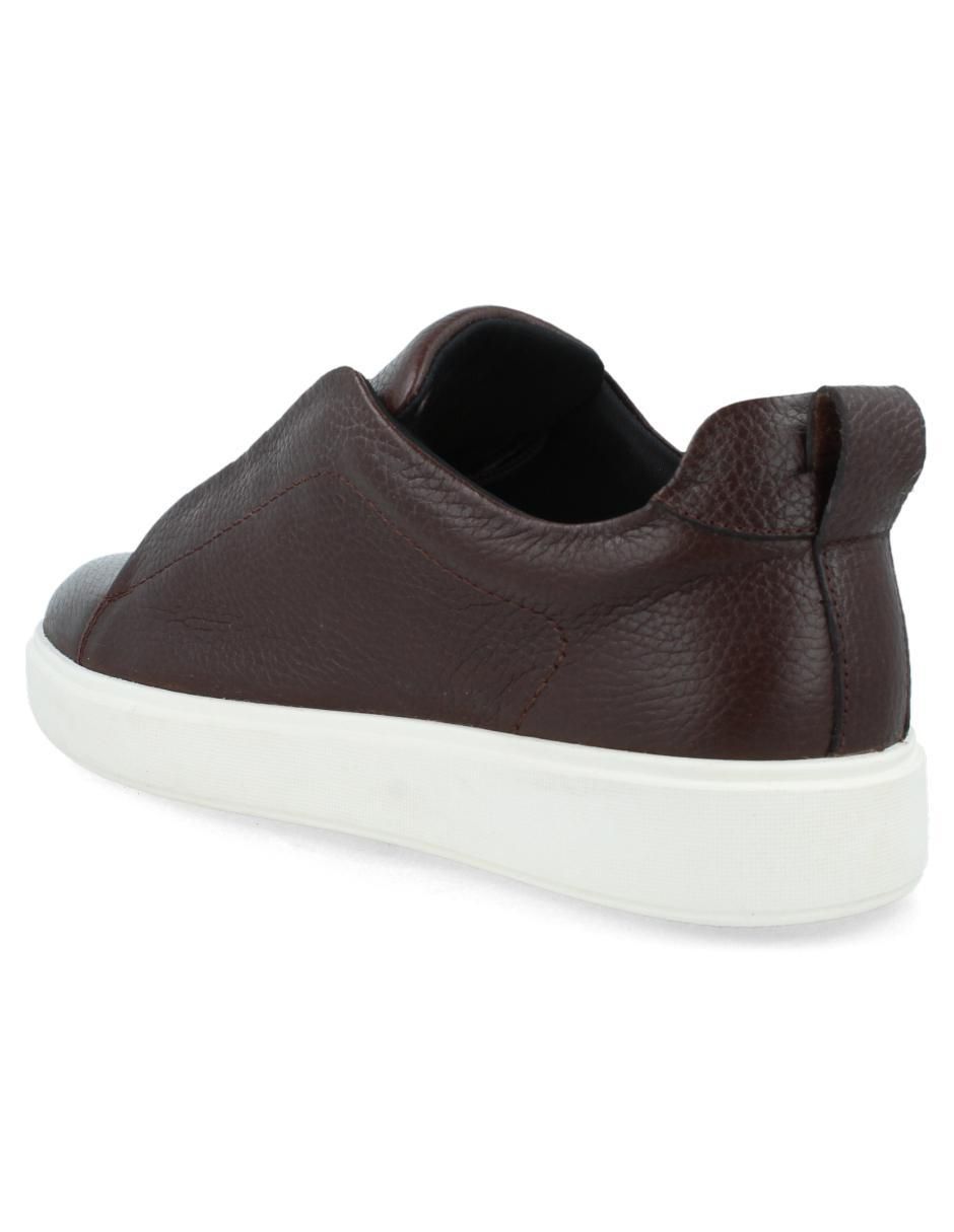 Tenis de piel para hombre