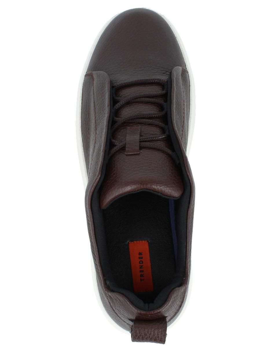 Tenis de piel para hombre