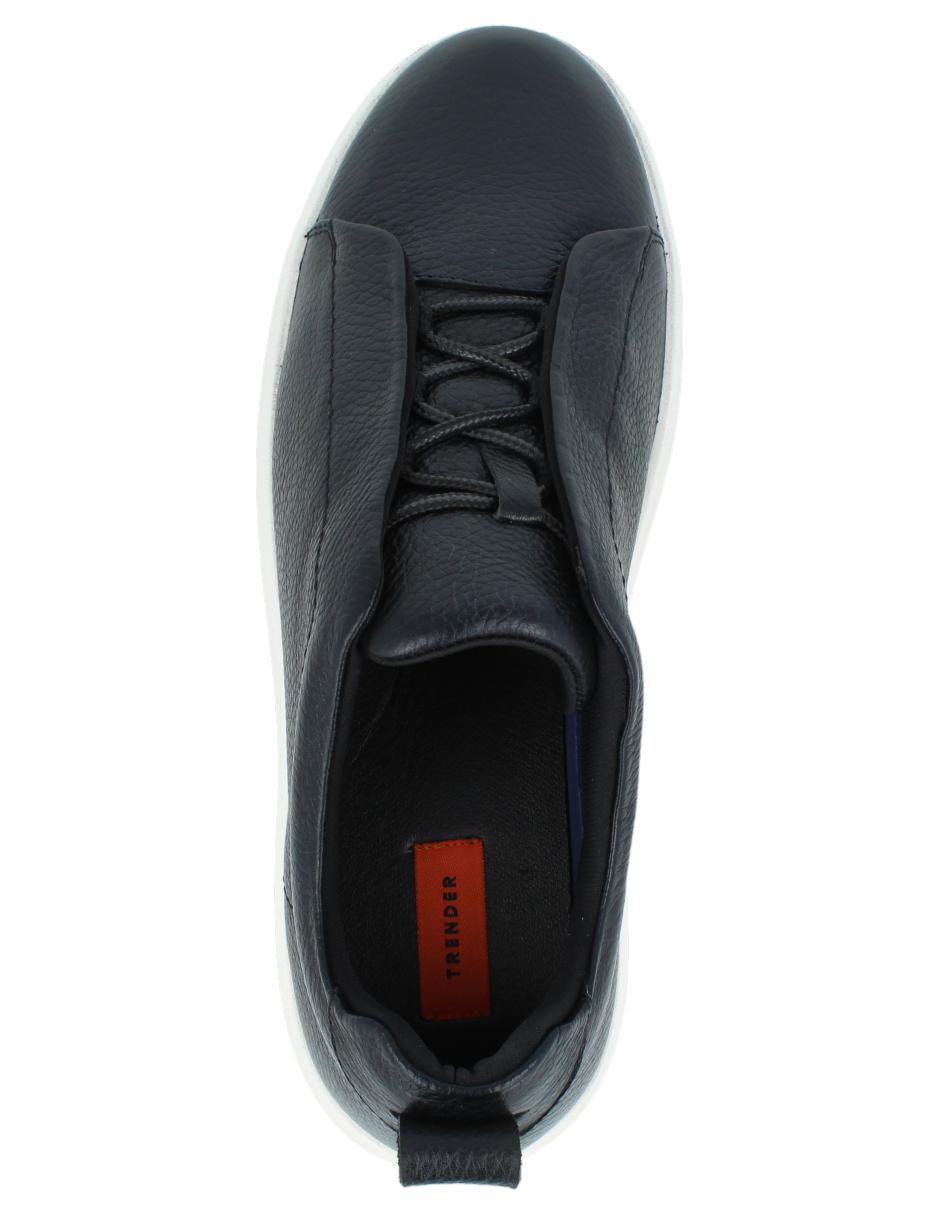 Tenis de piel para hombre