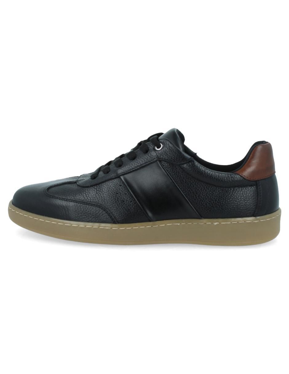 Tenis de piel para hombre