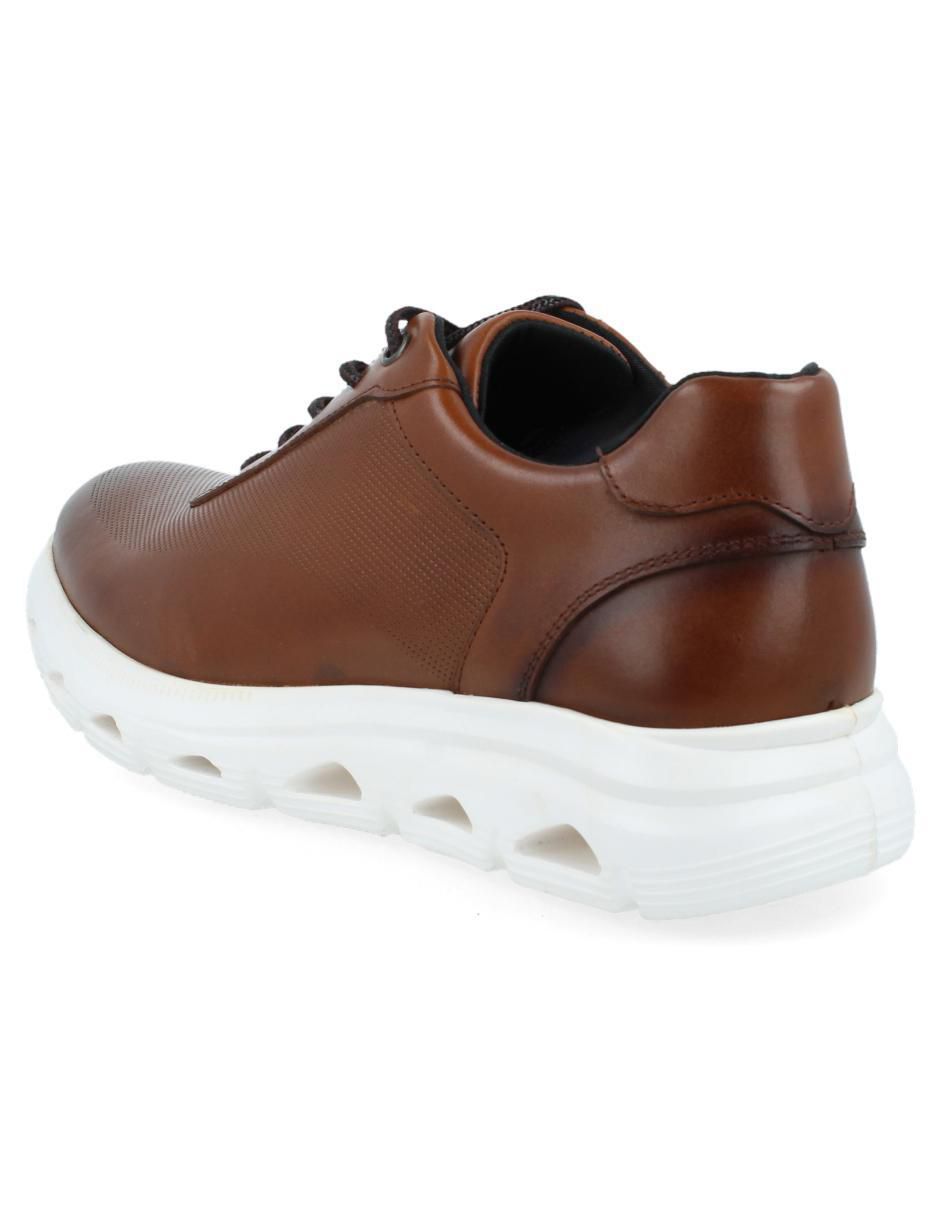Tenis de piel para hombre
