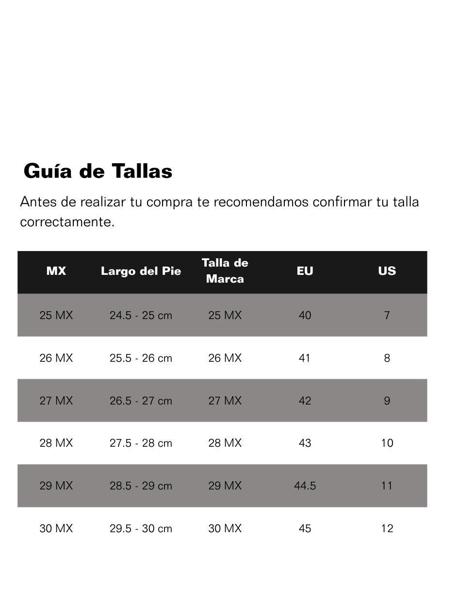 Tenis para hombre