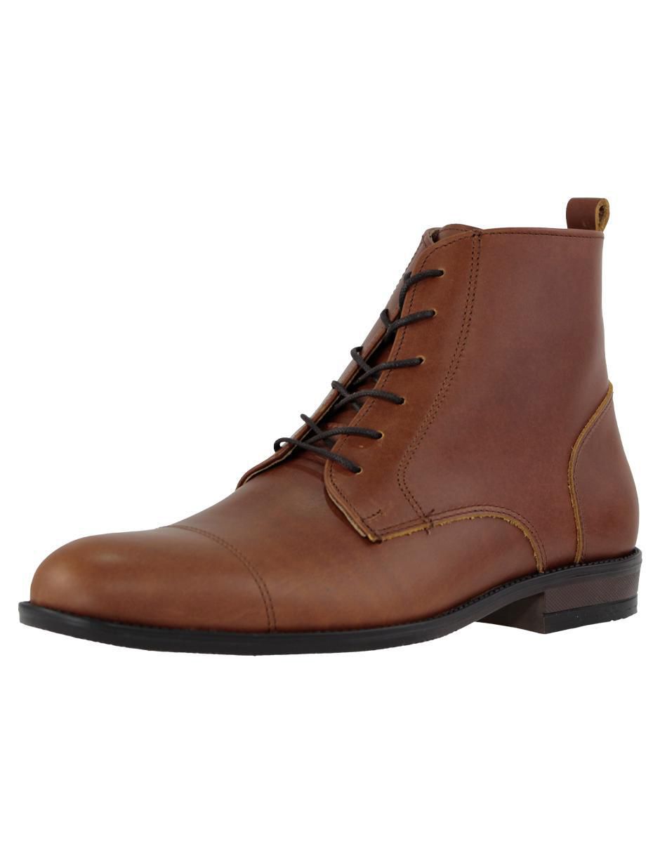 Botín de piel para hombre Botín de piel para hombre