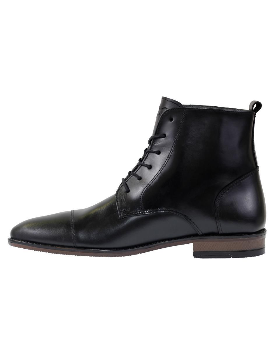 Botín de piel para hombre