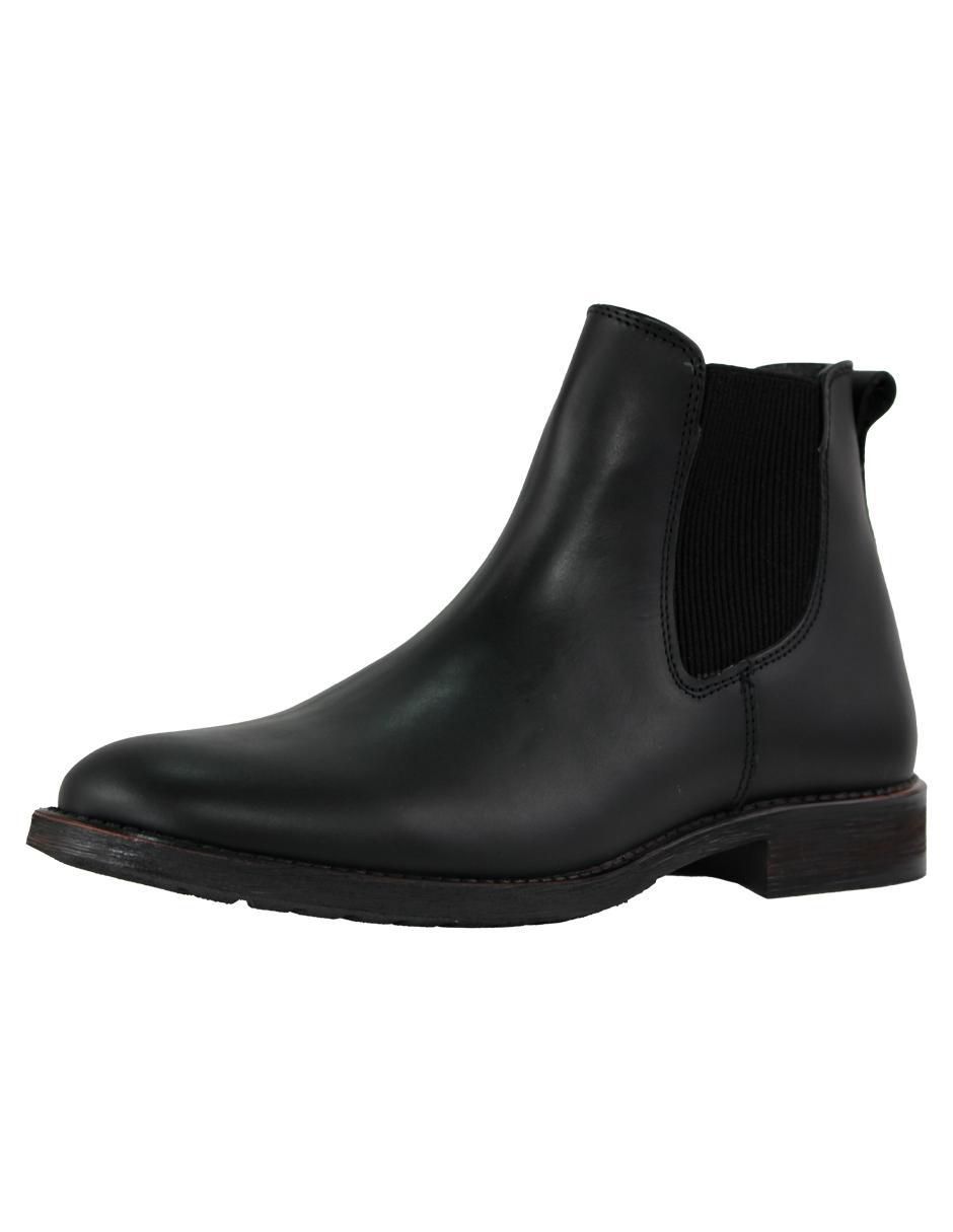 Botín de piel para hombre