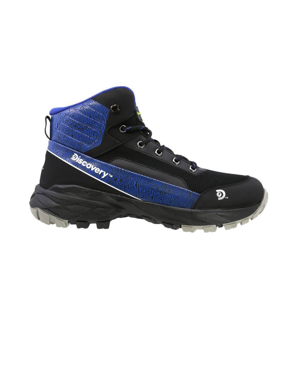 Botín Outdoor de piel para hombre 5