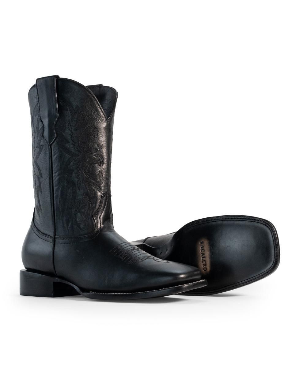 Bota Tacalero Western de piel para hombre