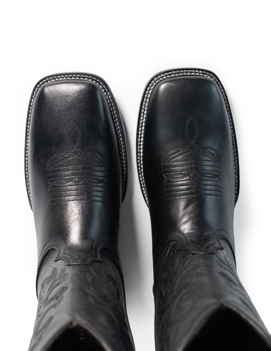 Bota Tacalero Western de piel para hombre