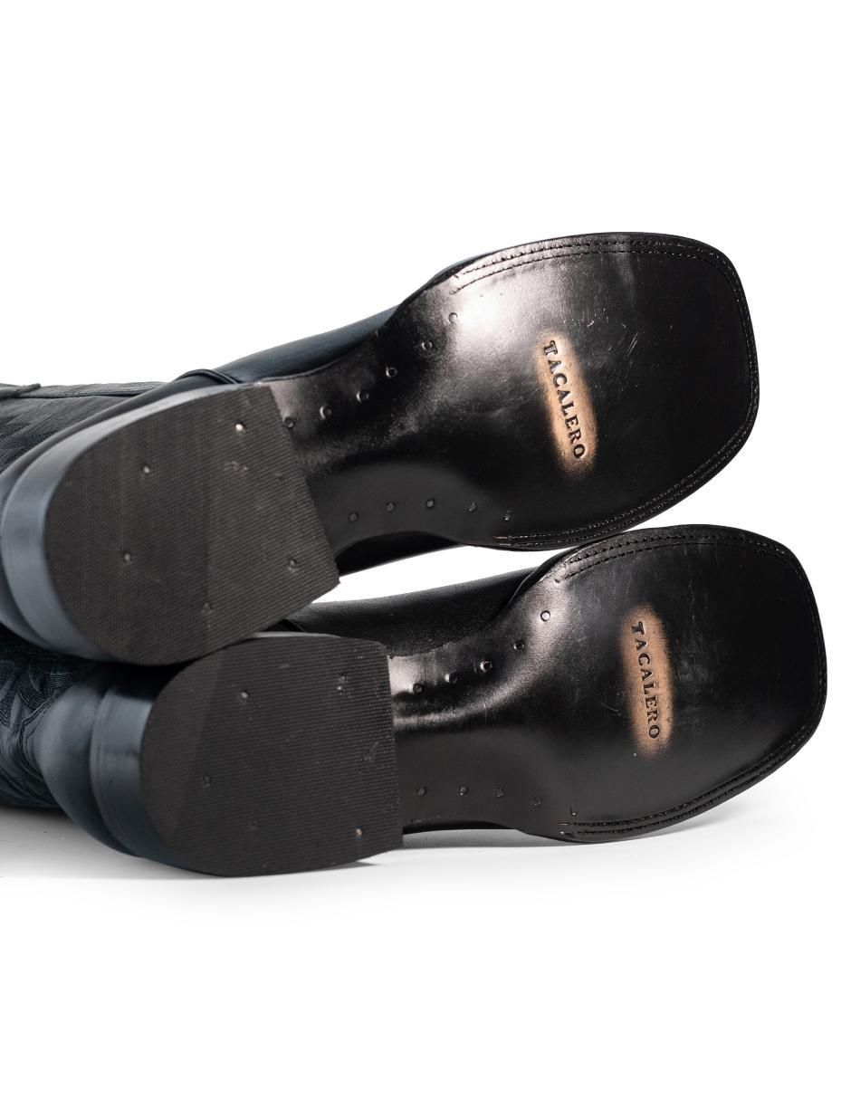 Bota Tacalero Western de piel para hombre