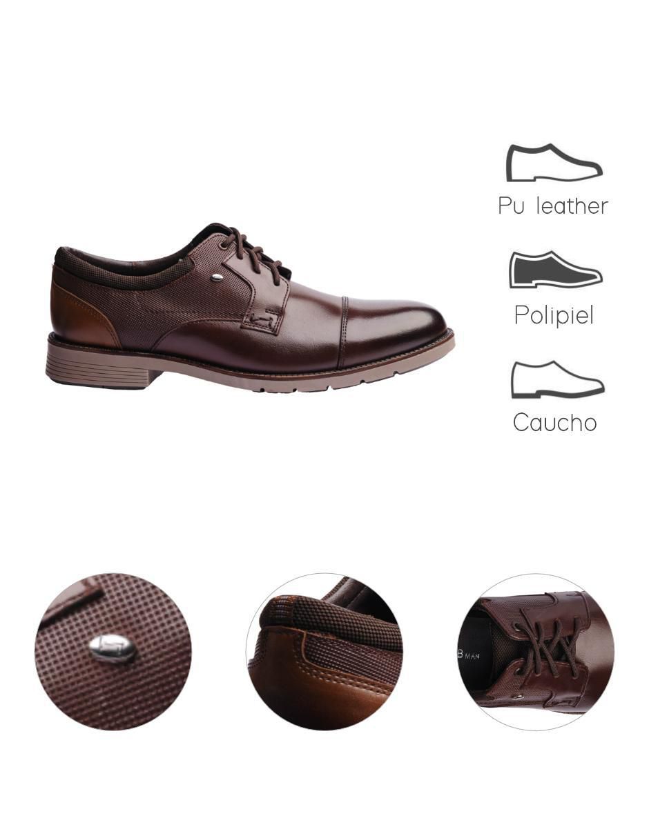 Zapato derby para hombre 8