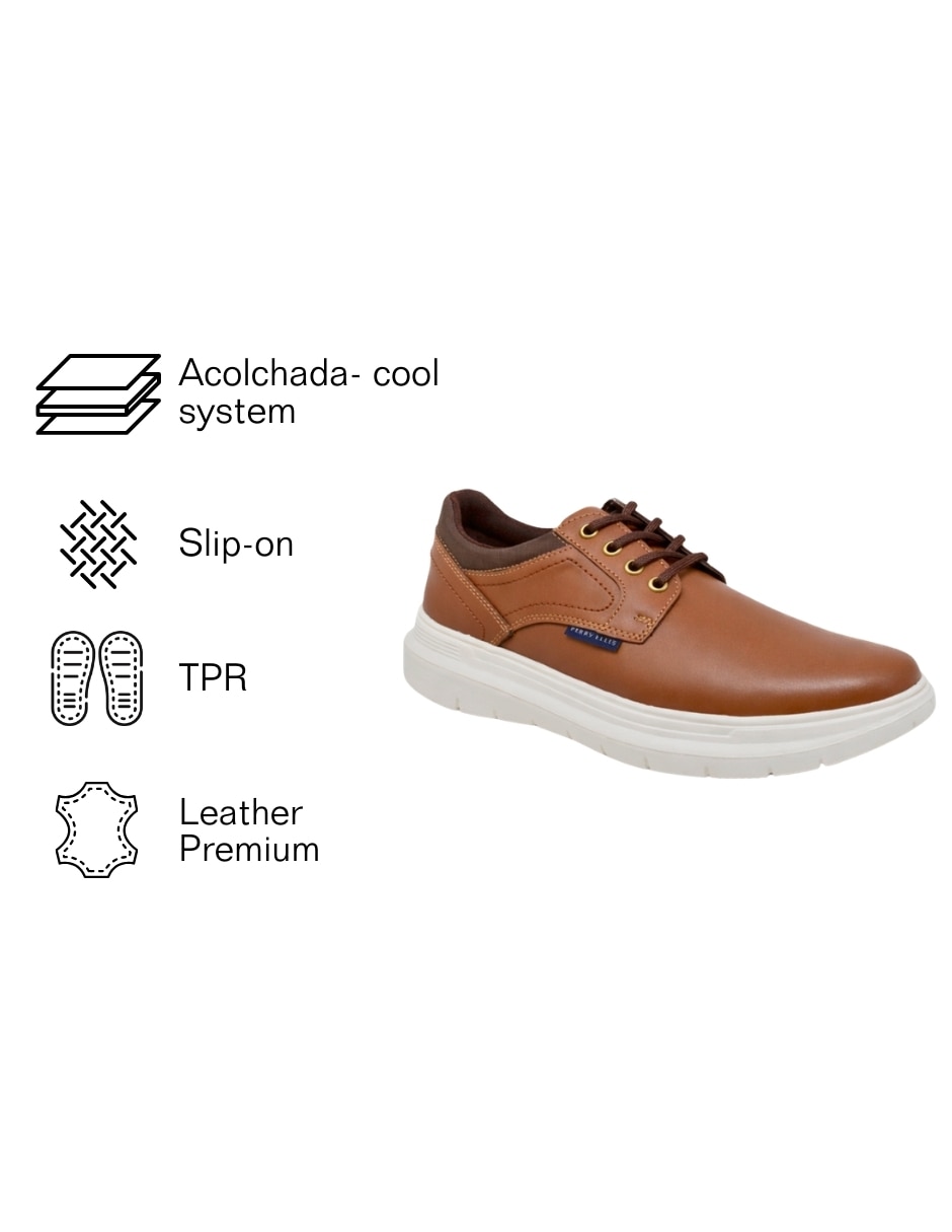 Zapato Derby Perry Ellis para hombre