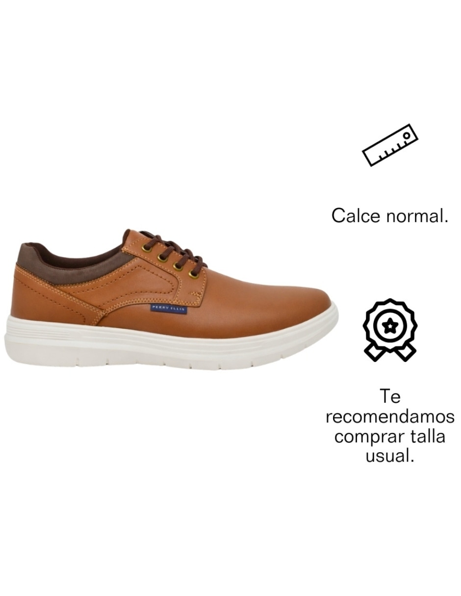 Zapato Derby Perry Ellis para hombre