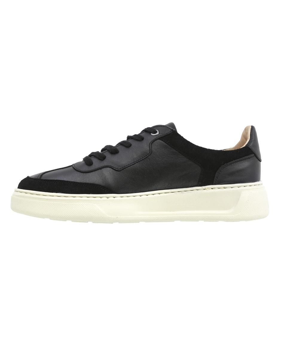 Tenis de piel para hombre