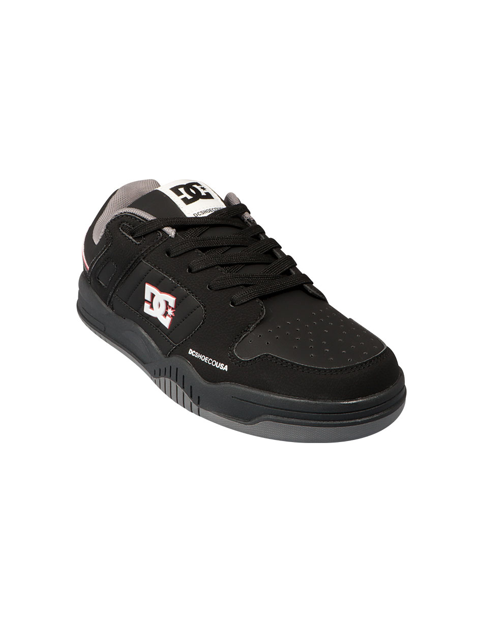 Tenis de piel dc apex para hombre