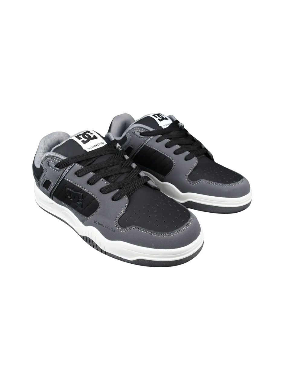 Tenis de pieldc shoes dc apex para hombre