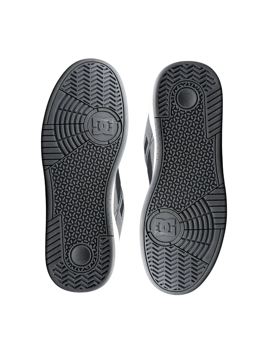 Tenis de pieldc shoes dc apex para hombre