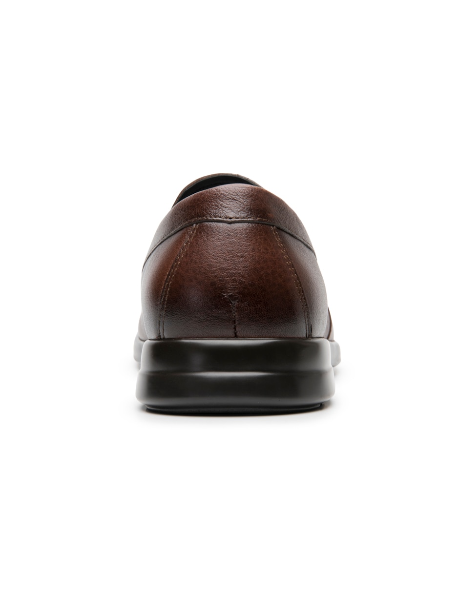 Zapato mocasín flexi semivestir para hombre