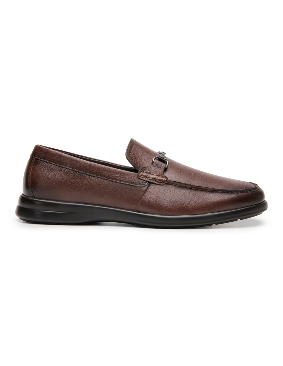 Zapato mocasín flexi semivestir para hombre