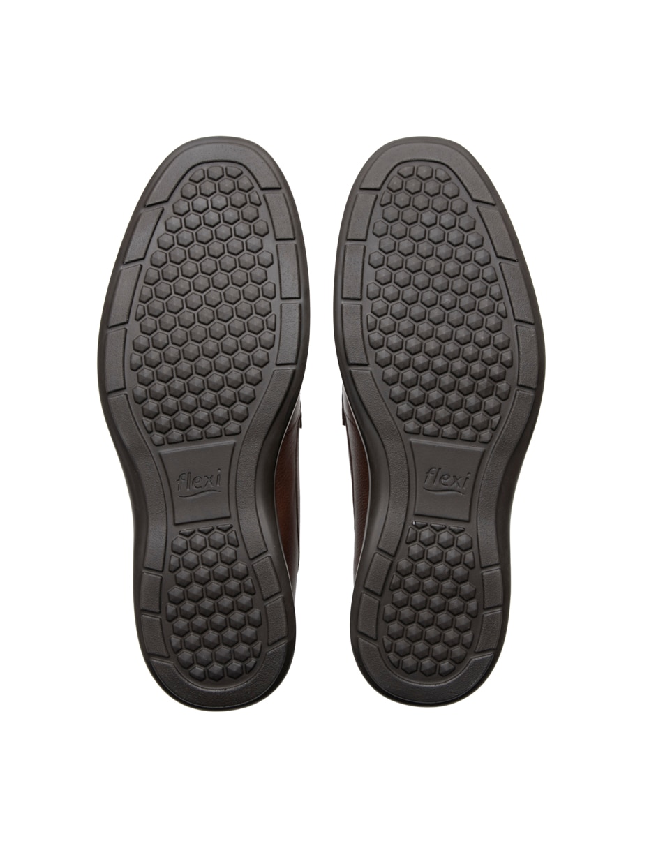 Zapato mocasín flexi semivestir para hombre