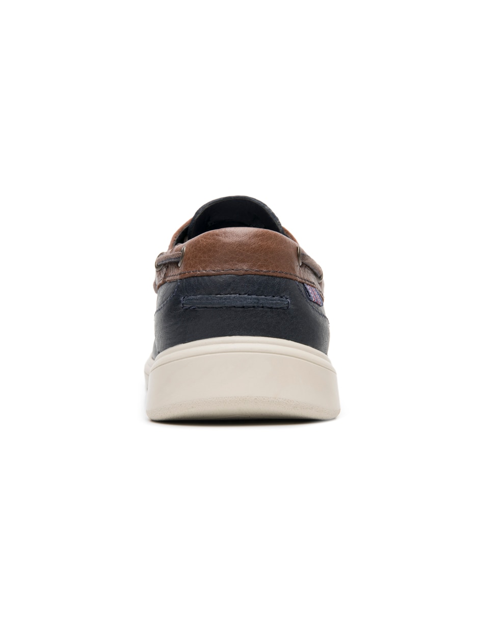 Zapato mocasín flexi casual para hombre