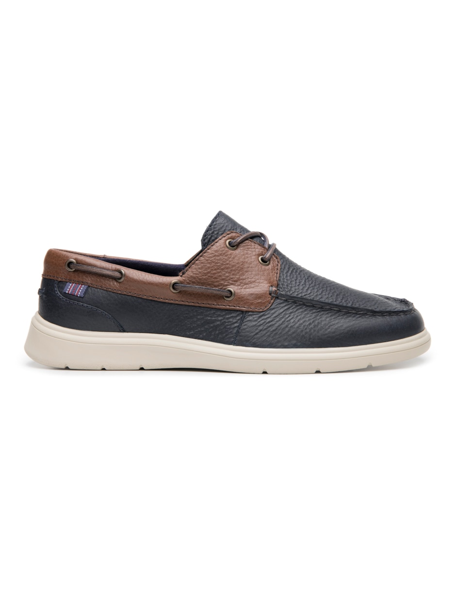 Zapato mocasín flexi casual para hombre