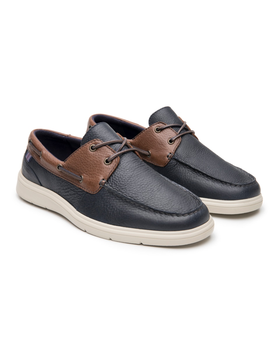 Zapato mocasín flexi casual para hombre