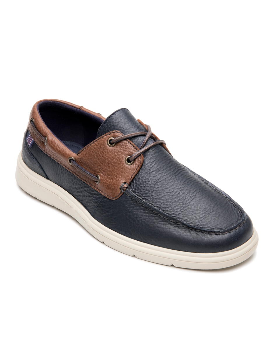 Zapato mocasín flexi casual para hombre