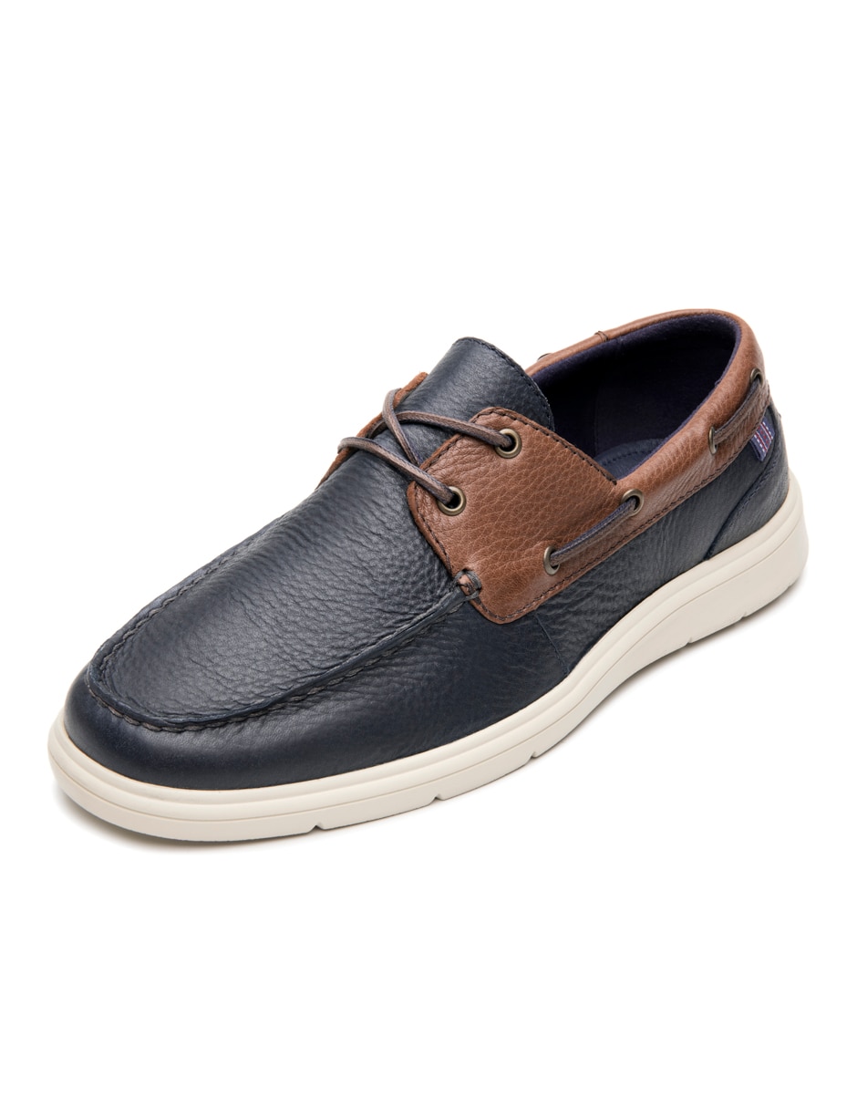 Zapato mocasín flexi casual para hombre