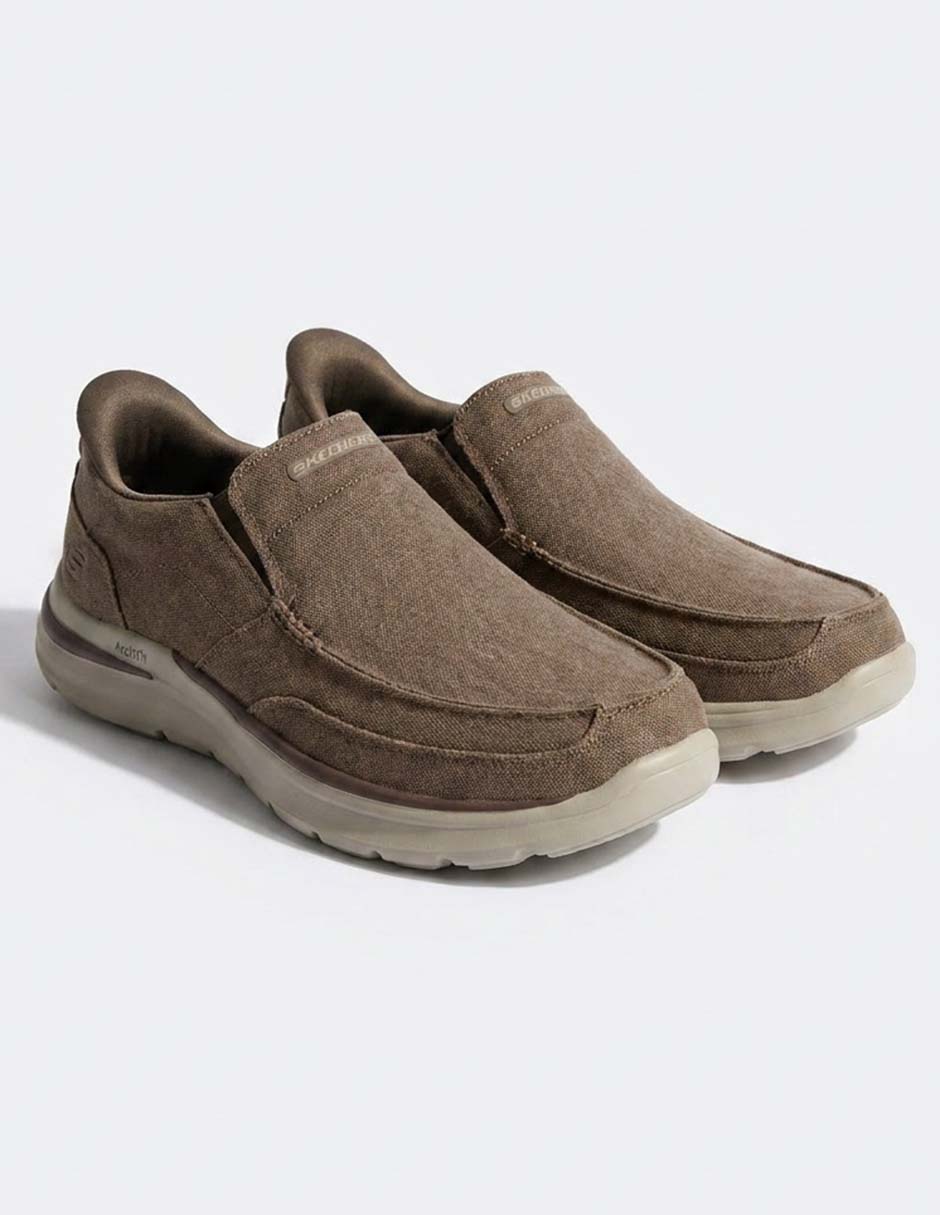 Mocasí­n skechers para hombre