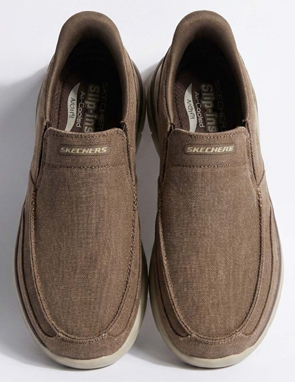 Mocasí­n skechers para hombre