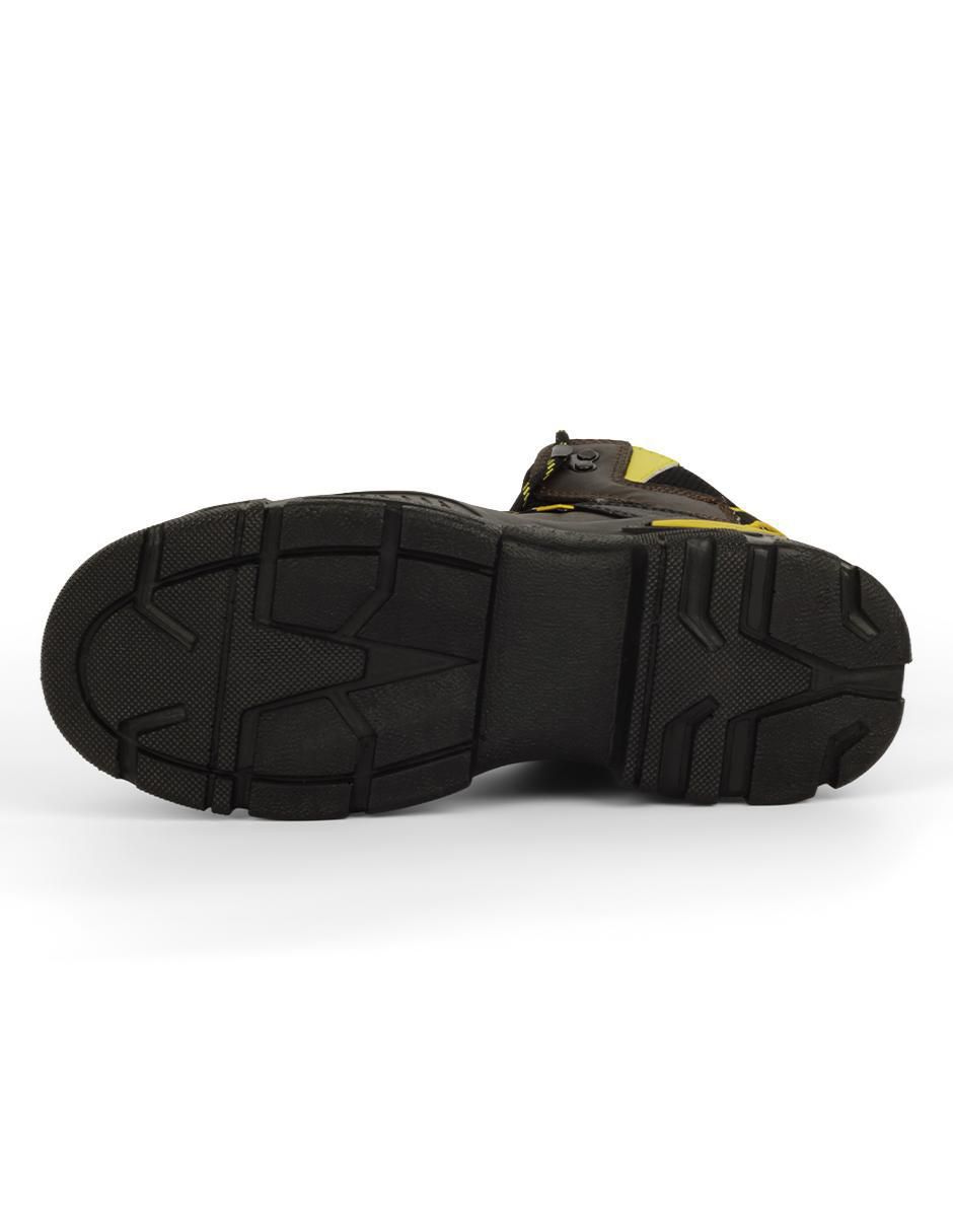 Bota industrial de cuero