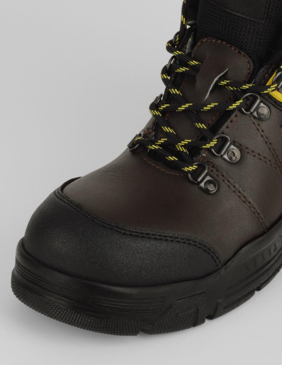Bota industrial de cuero