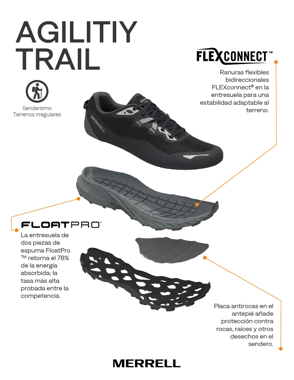 Tenis Merrell Agility para hombre
