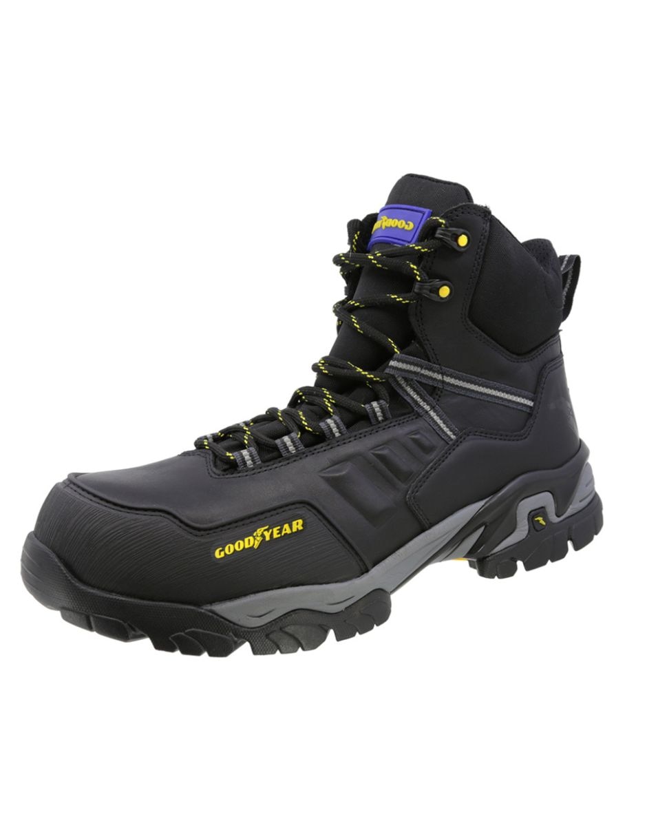 Bota industrial de piel para hombre 2