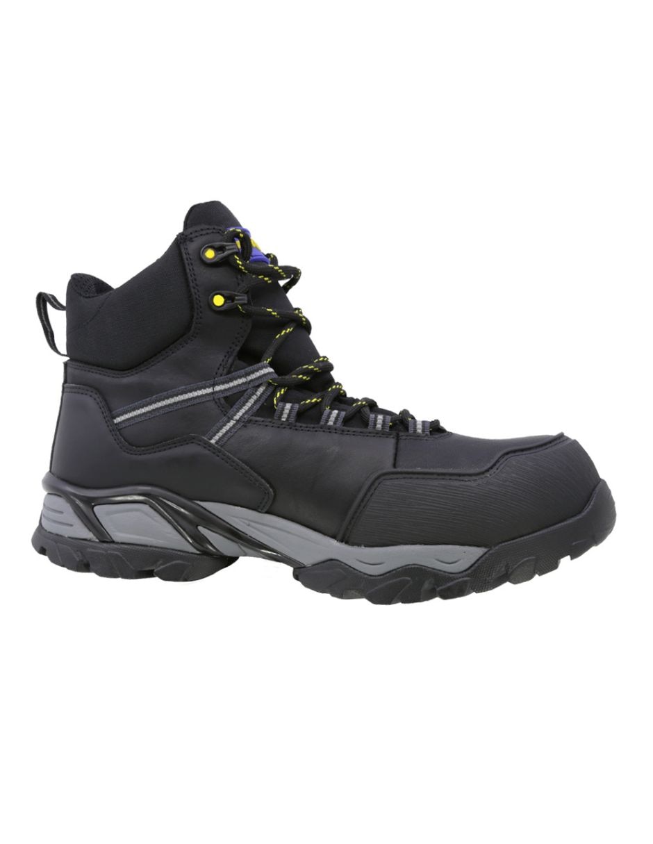 Bota industrial de piel para hombre 4