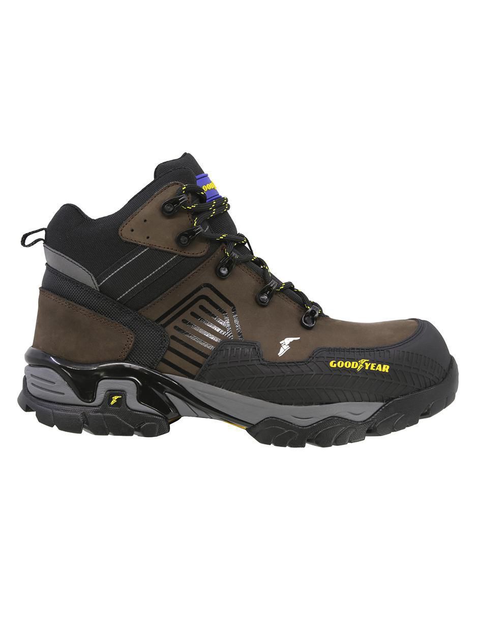 Bota Industrial de piel para hombre 5