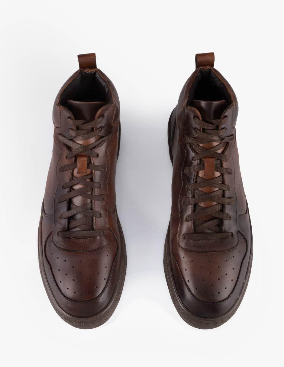 Tenis de piel para hombre 5