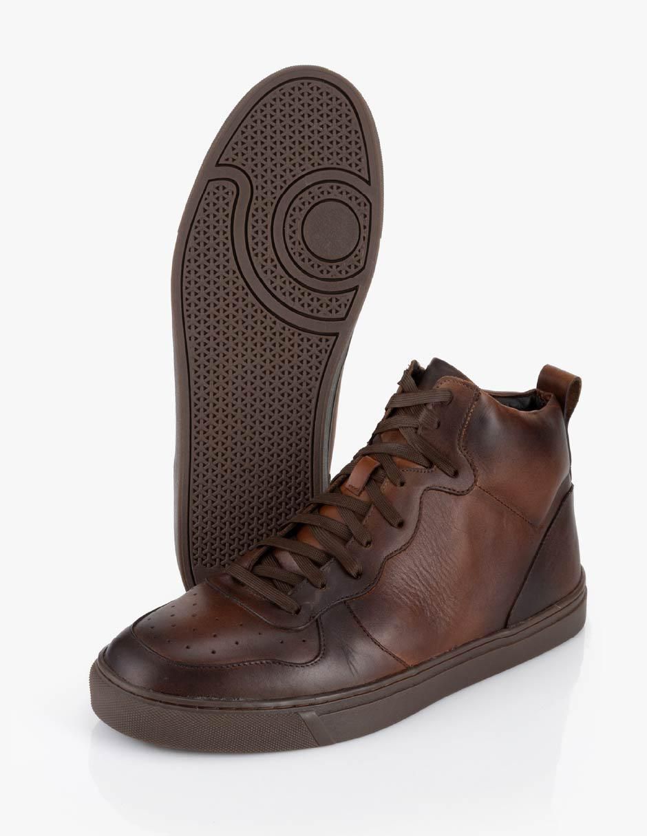Tenis de piel para hombre 4