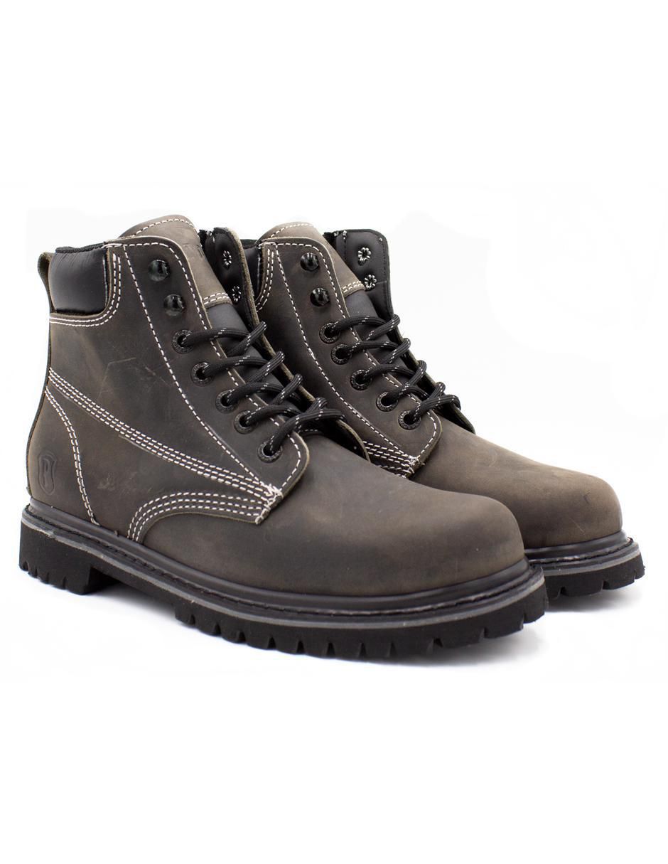 Bota industrial padilla de piel para hombre