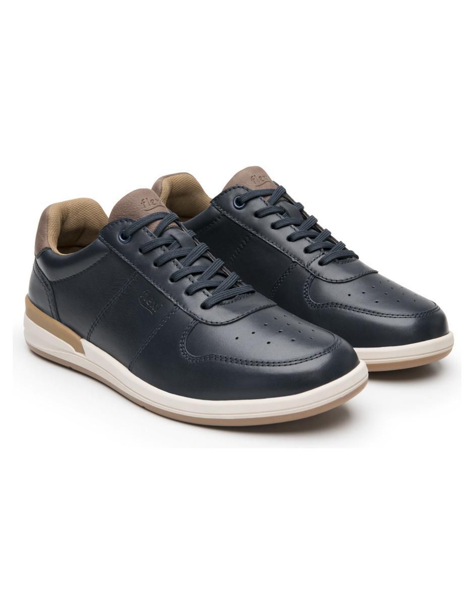 Tenis de piel para hombre 6