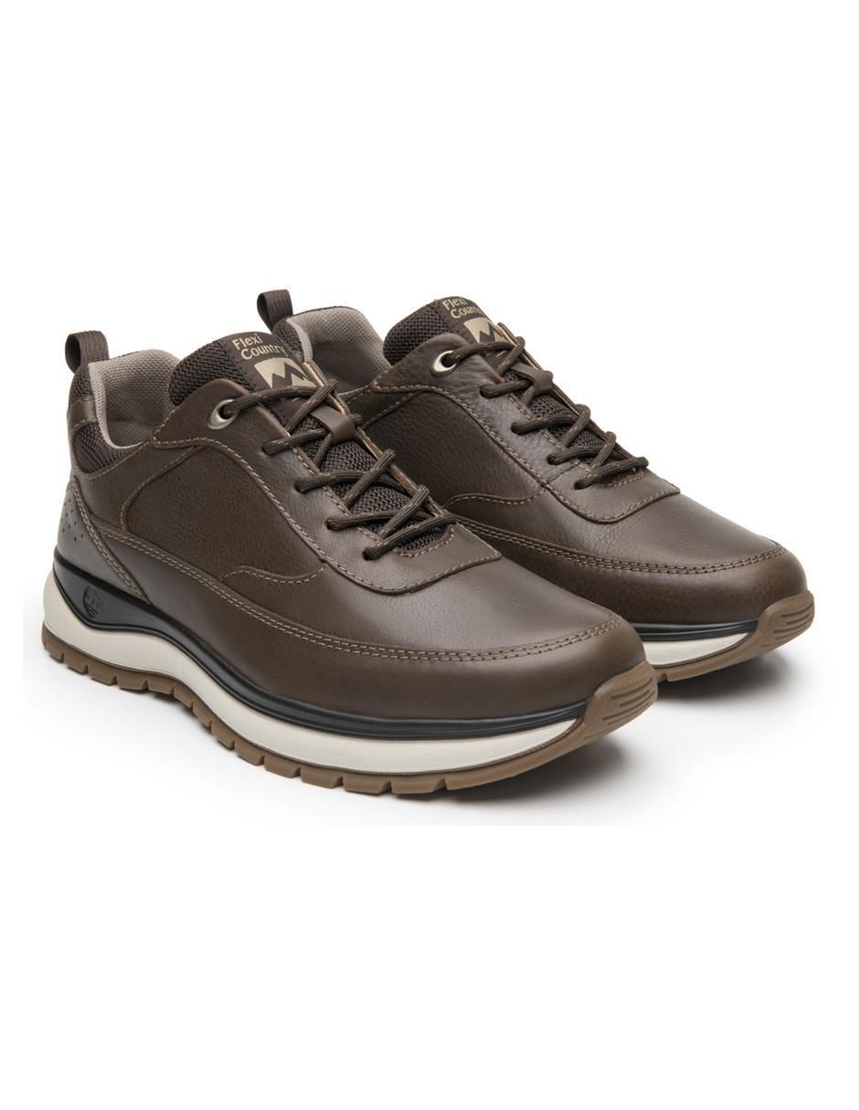 Tenis de piel para hombre 6
