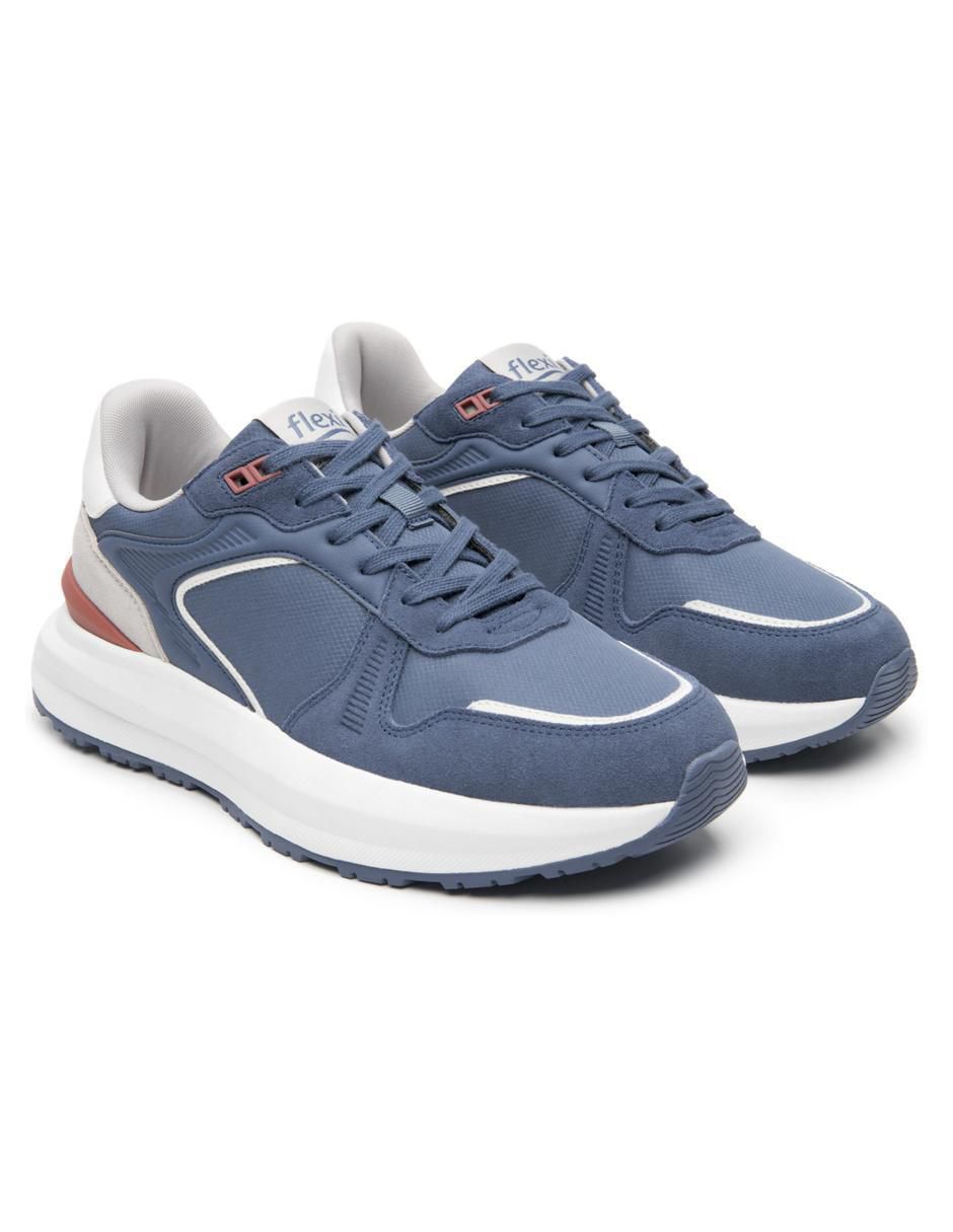 Tenis de piel para hombre 6