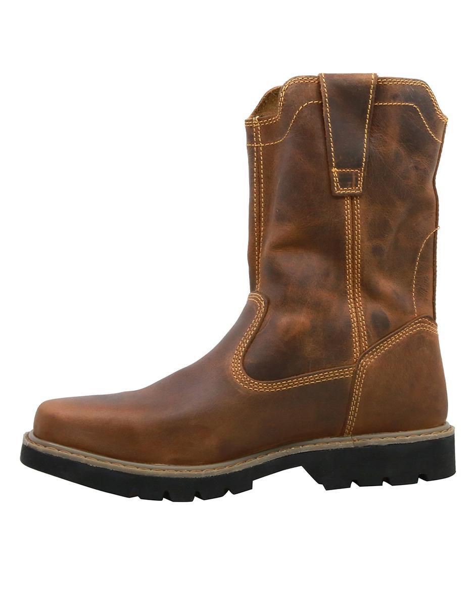 Bota/botín texaban trabajo de piel para hombre