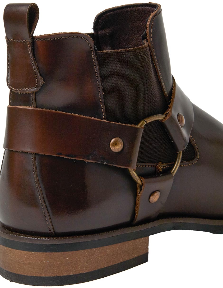Botín de piel para hombre 2