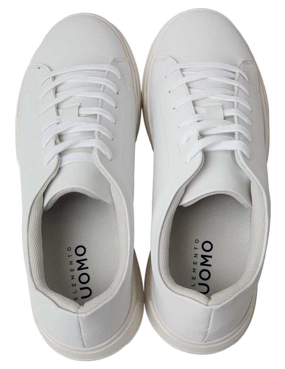 Tenis de piel para hombre 4