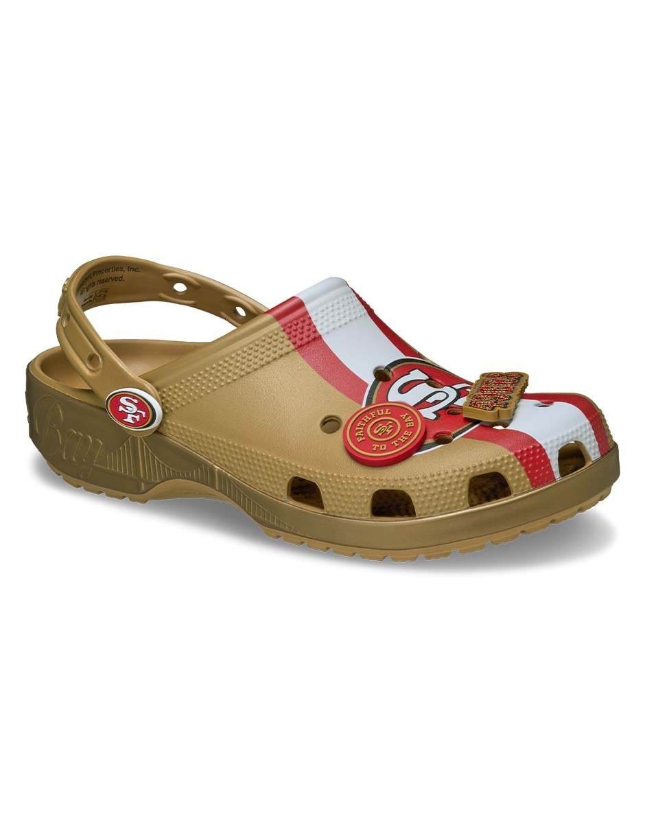 Sandalia NFL san frncsco 49ers cls clg para hombre 4